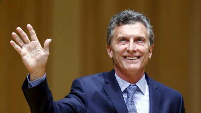 O novo presidente da Argentina, Mauricio Macri