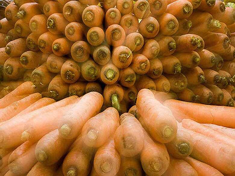 A cenoura registrou a maior alta de preços em janeiro, de 32,64% (Imagem: reprodução)