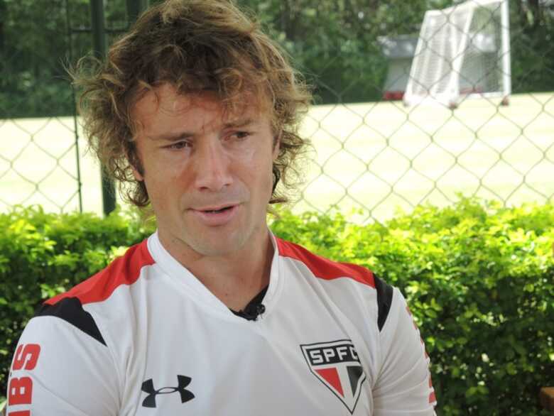 O jogador Diego Lugano (Imagem: reprodu&ccedil;&atilde;o)