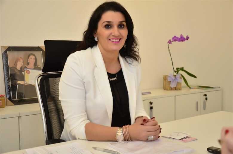 A nova presidente do PTB, Liz Derzi Matos