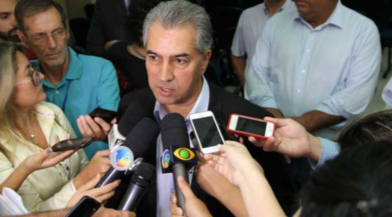 O governador de Mato Grosso do Sul, Reinaldo Azambuja