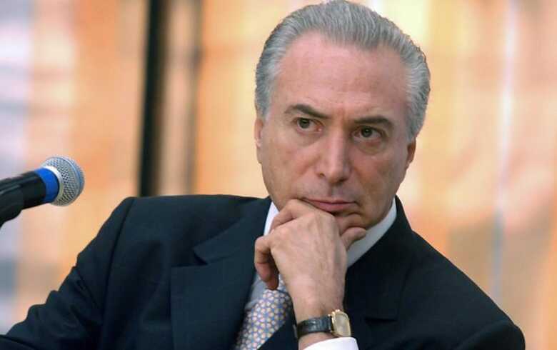 O vice-presidente Michel Temer