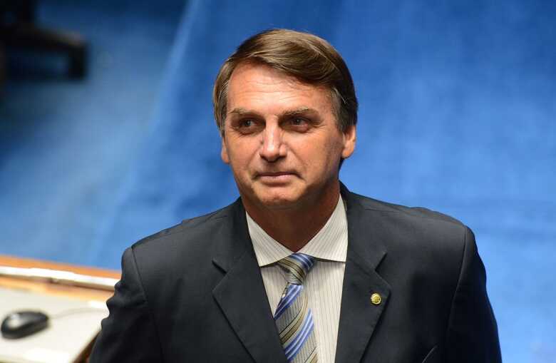 O deputado Jair Bolsonaro