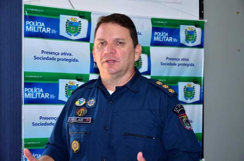 O subcomandante geral da Polícia Militar, coronel Francisco Ovelar