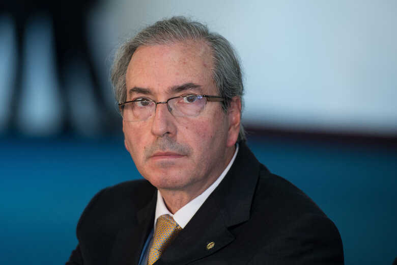 O presidente afastado da Câmara, Eduardo Cunha
