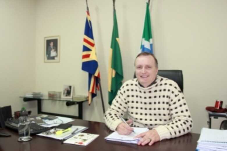 Secretário municipal de Administração, Ricardo Ballock
