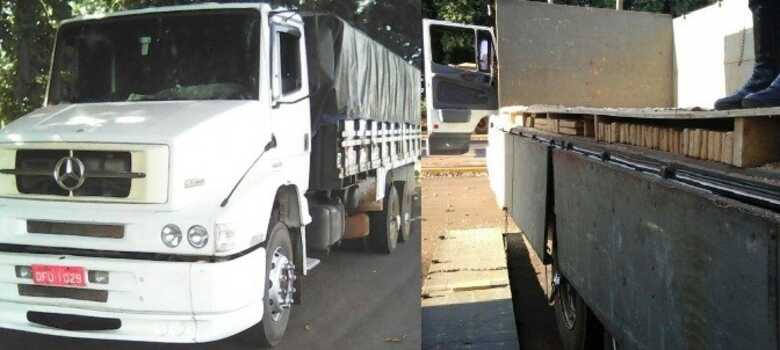 O condutor alegou desconhecer que o veículo estava carregado com drogas