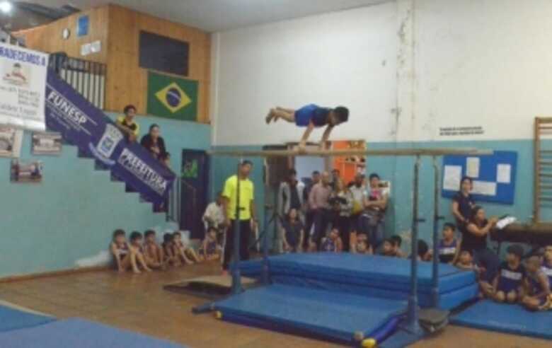 A Copa inicia com a modalidade de gin&aacute;stica art&iacute;stica