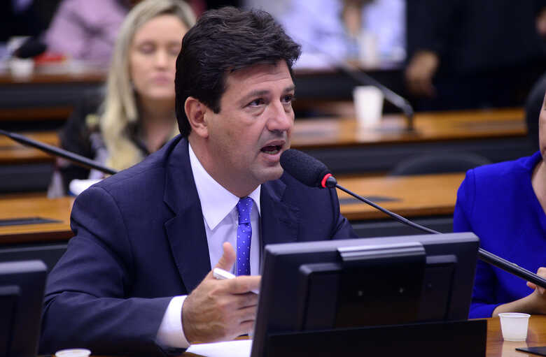 O deputado federal, Luiz Henrique Mandetta