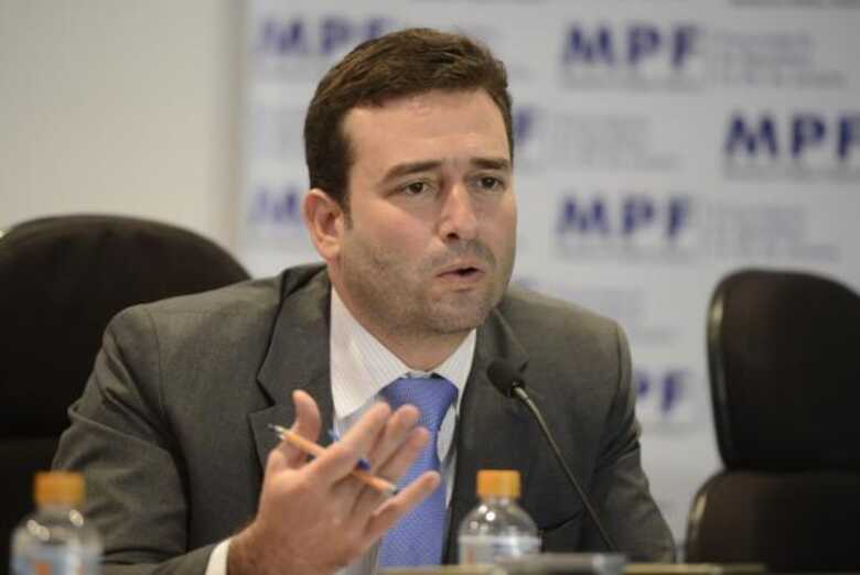 O delegado da Polícia Federal, Tácio Muzzi