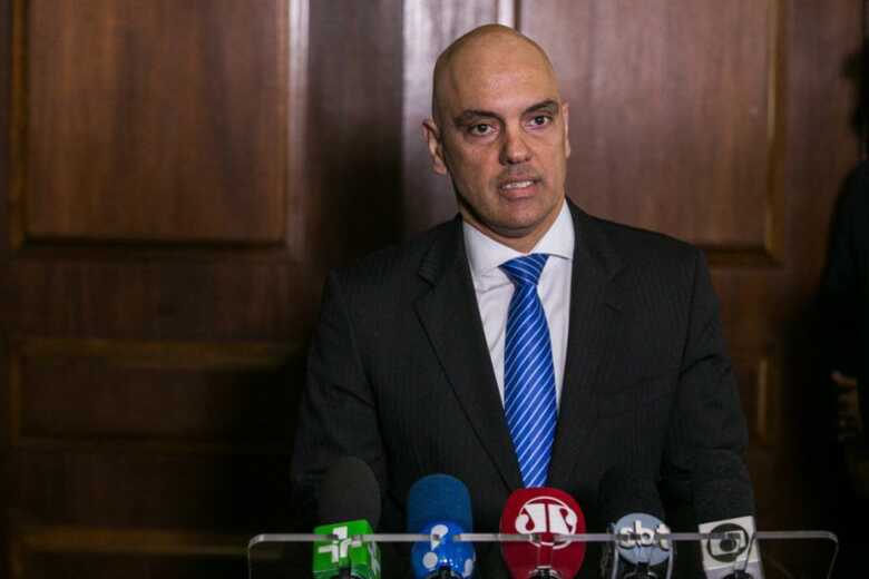 O ministro da Justiça e Cidadania, Alexandre de Moraes