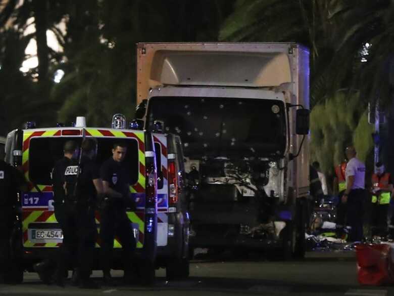 Caminhão foi usado em ataque terrorista