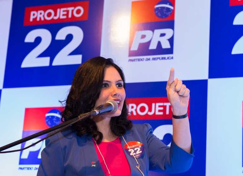 A deputada estadual Grazielle Machado