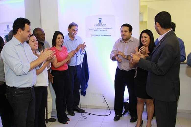 Em clima festivo, Prefeitura inaugurou a UPA Santa Mônica na sexta (1º)
