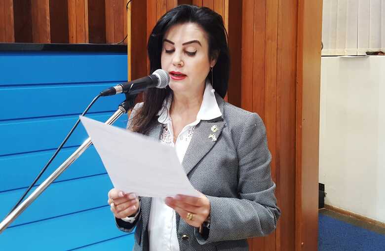 A deputada Mara Caseiro