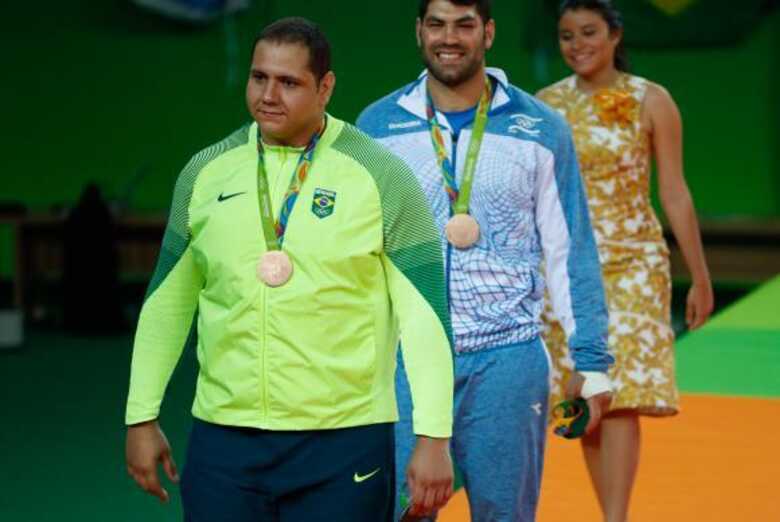 Rafael Silva ganha medalha de bronze nos Jogos Olímpicos Rio 2016