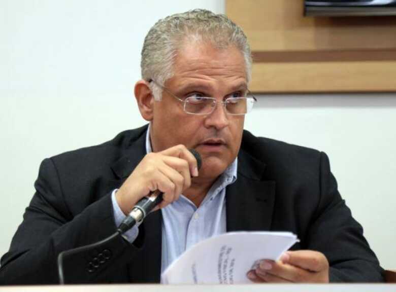 O procurador municipal da Câmara, André Scaff, preso na manhã de hoje