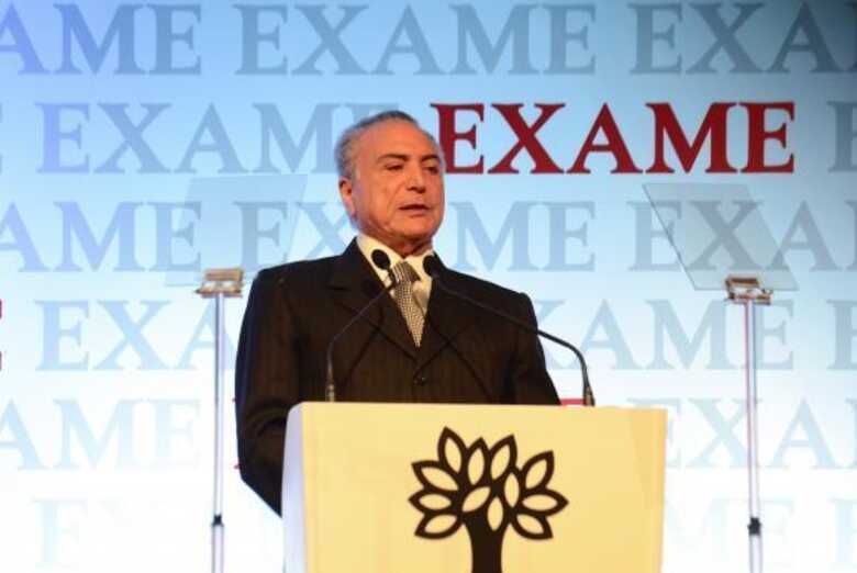 São Paulo - O presidente Michel Temer participa da abertura do seminário Exame Fórum 2016, em São Paulo