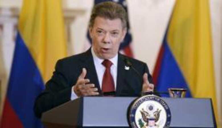 Presidente da Colômbia, Juan Manuel Santos, disse que vai continuar buscando a paz com as Farc