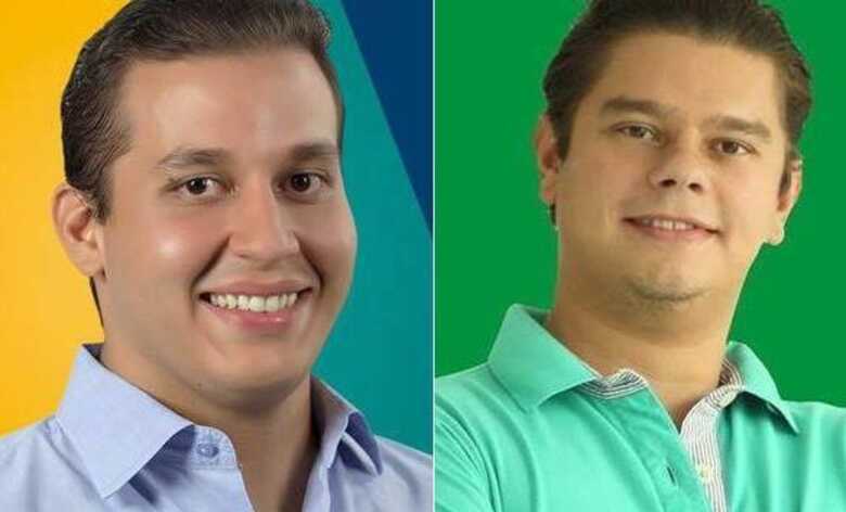 William Maksoud Filho (à dir.) e Otávio Trad (à esq.) foram eleitos