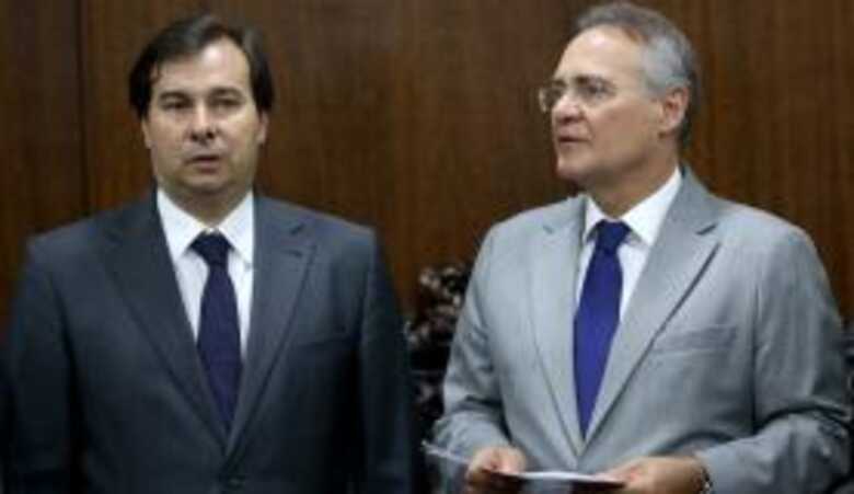 Rodrigo Maia e Renan Calheiros podem ser impactados pela decisão do STF