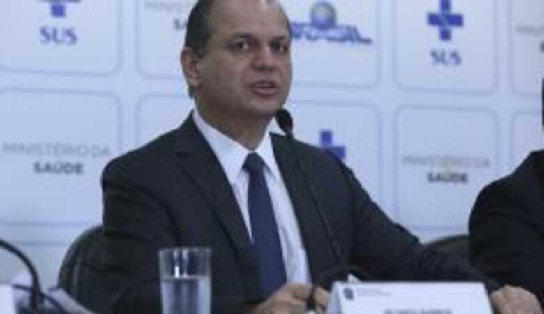 O ministro da Sa&uacute;de, Ricardo Barros, apresenta balan&ccedil;o de 200 dias de gest&atilde;o