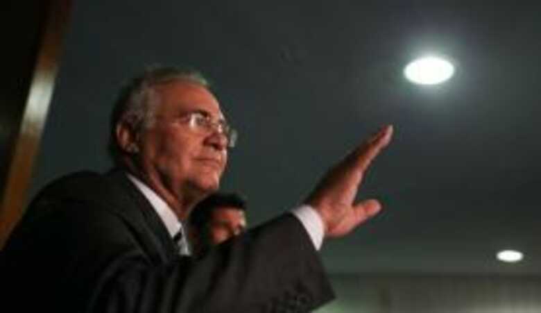 O presidente do Senado, Renan Calheiros, é acusado de corrupção passiva e lavagem de dinheiro