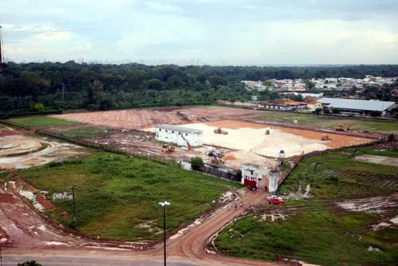 O Centro Esportivo da Juventude, anexo ao Mangueirão, em Belém: único CT construído com verba do legado da Copa