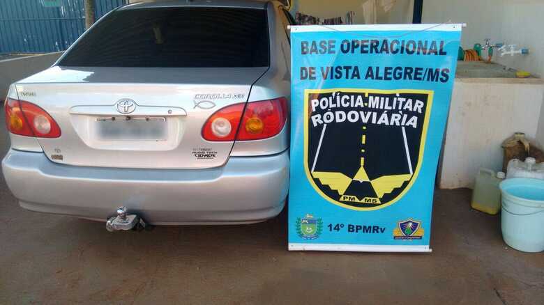 Veículo e a arma foram levados para PF de Dourados