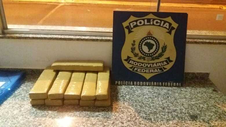 Droga foi encaminhada at&eacute; a Delegacia de Pol&iacute;cia Civil de Nova alvorada do Sul