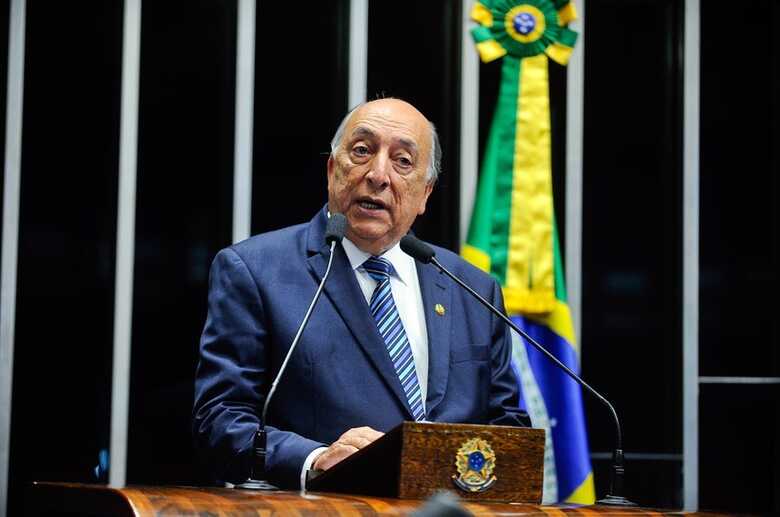 Senador Pedro Chaves e ex-governador de MS, André Puccinelli se reúnem na Capital a negócios