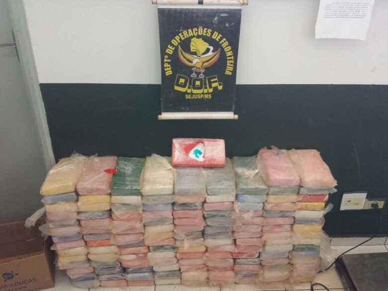 Droga foi avaliada em R$ 3,5 milhões