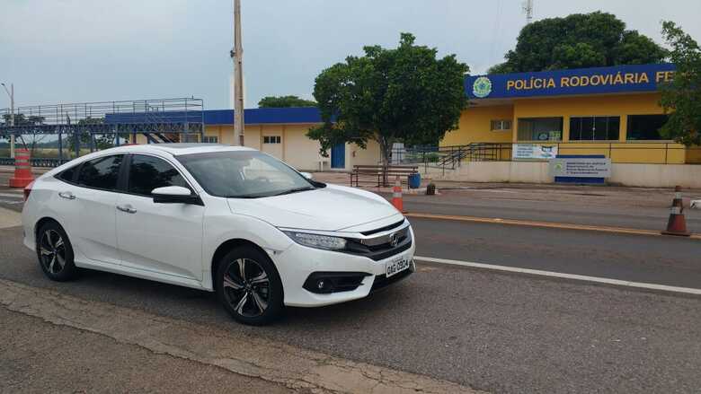 Condutor e o ve&iacute;culo foram encontrados at&eacute; a dleegacia da PRF de Campo Grande