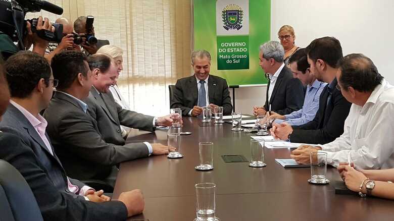 Documento foi assinado na governadoria