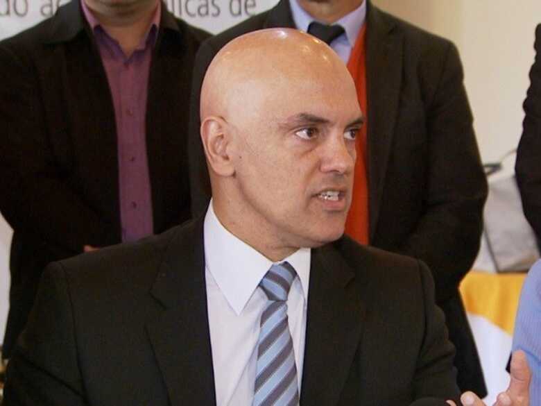 Alexandre de Moraes est&aacute; a frente do STF