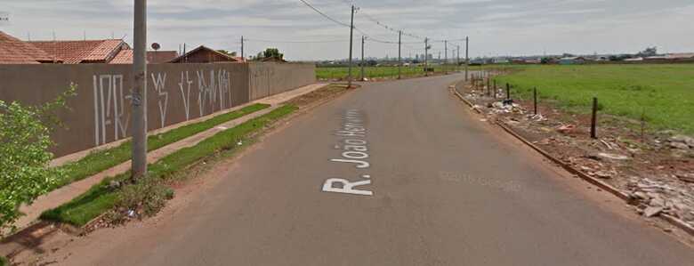 Rua João Hernandes, onde aconteceu o acidente