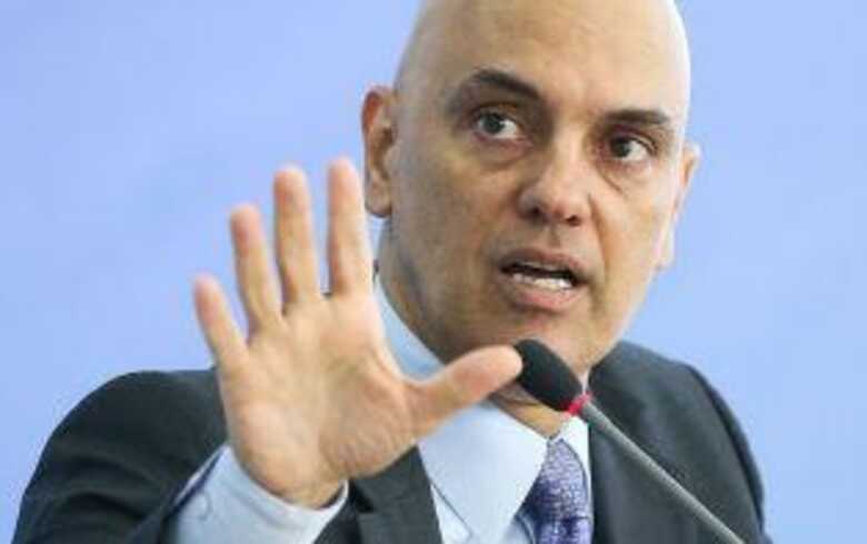 Alexandre Moraes em entrevista coletiva