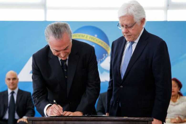 Michel Temer e Moreira Franco