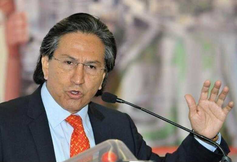 O  ex-presidente Alejandro Toledo é acusado de tráfico de influência e lavagem de dinheiro.