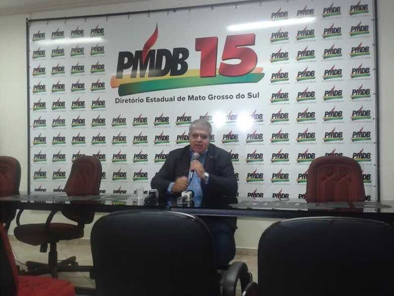Marun durante a coletiva de imprensa na tarde de hoje
