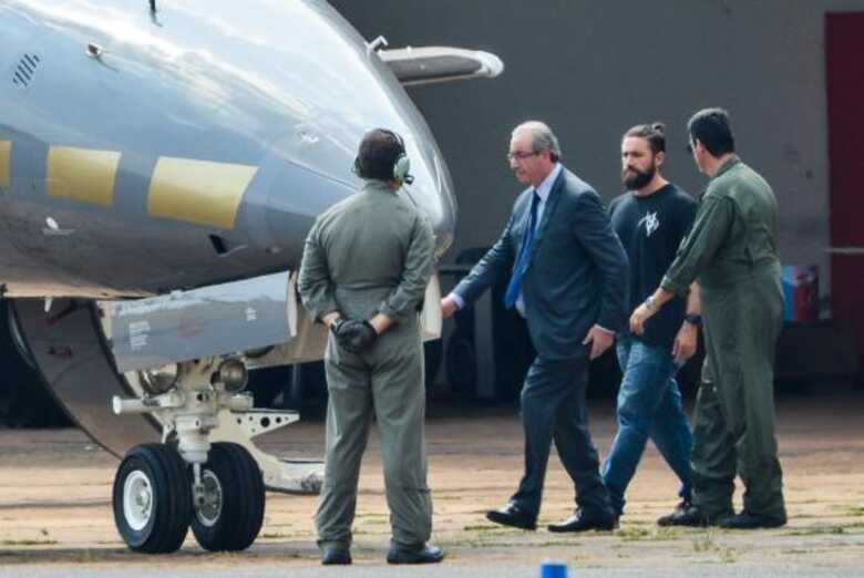 O ex-presidente da Câmara dos Deputados, Eduardo Cunha, está atualmente preso em Curitiba