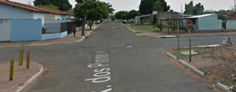 Flagrante aconteceu na rua dos Pirineus com a Bom Sucesso