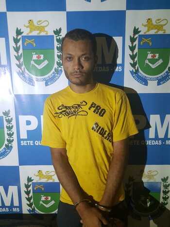 Edir foi preso em Sete Quedas (MS)