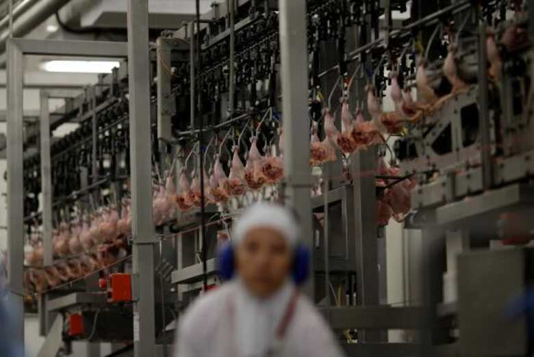 Unidade da empresa JBS. A empresa é um dos alvos da Operação Carne Fraca, que investiga irregularidades em frigoríficos no país