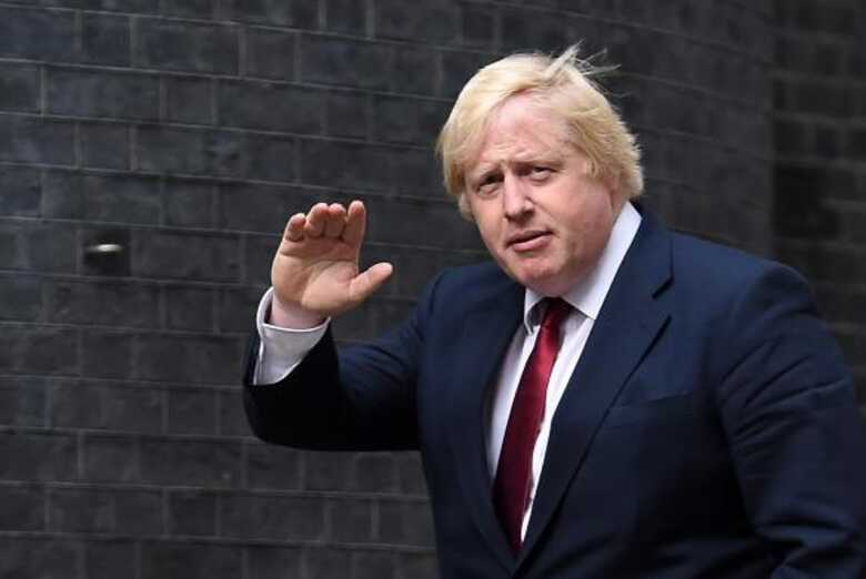 Novo ministro das Relações Exteriores do Reino Unido, Boris Johson.