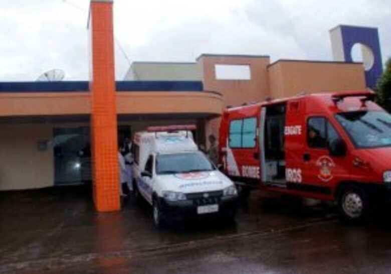 Idoso foi levado ao hospital, onde foi medicado e passa bem