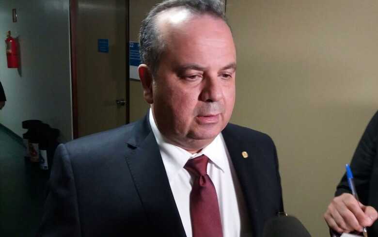 Rog&eacute;rio Marinho (PSDB-RN), relator da reforma trabalhista, durante entrevista