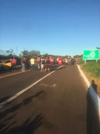 Manistantes bloquearam duas rodovias de MS na última sexta-feira