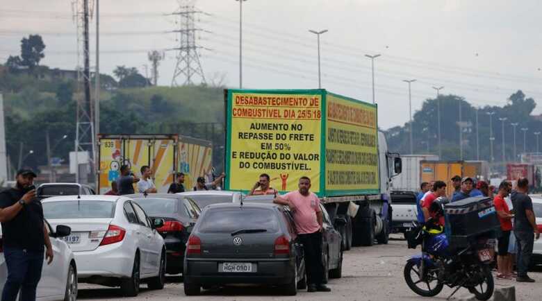 O representante dos caminhoneiros voltou a criticar a política de preço da Petrobras
