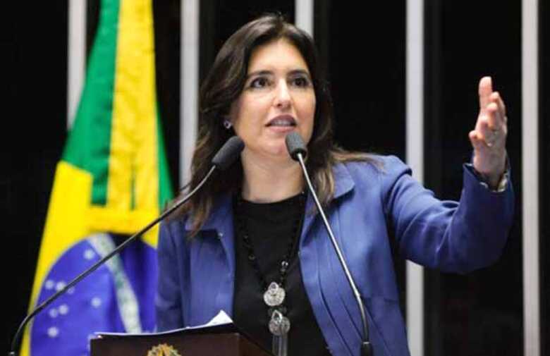 Simone Tebet será a pré-candidata ao governo pelo MDB